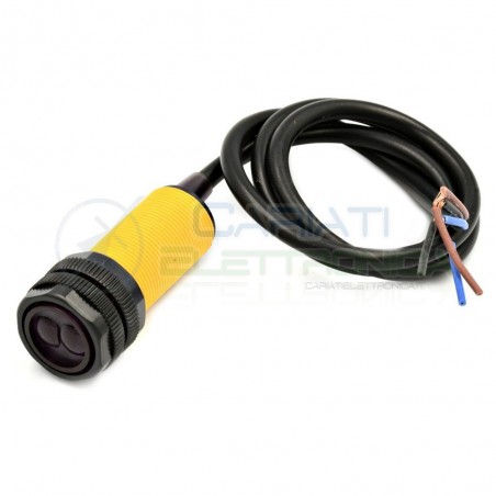 E18-D80NK Sensore Infrarossi fotocellula 5V12V dc Arduino Ostacoli IR InfrarossoGenerico