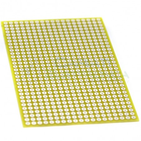 10 Pezzi Basetta Millefori 100x160mm Sperimentale Passo 5mm Monofaccia in Vetronite BreadBoard Generico