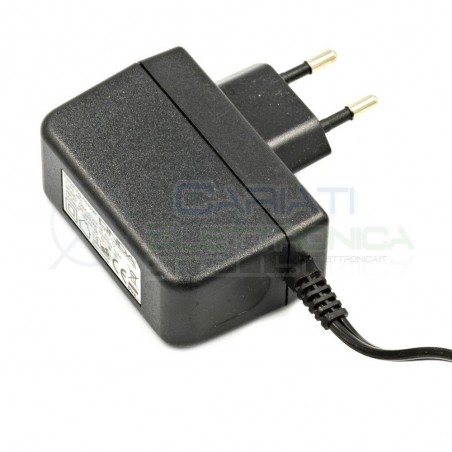 Alimentatore Trasformatore 6V 2A attacco 2.1 / 5.5 mm cavo 1,mm