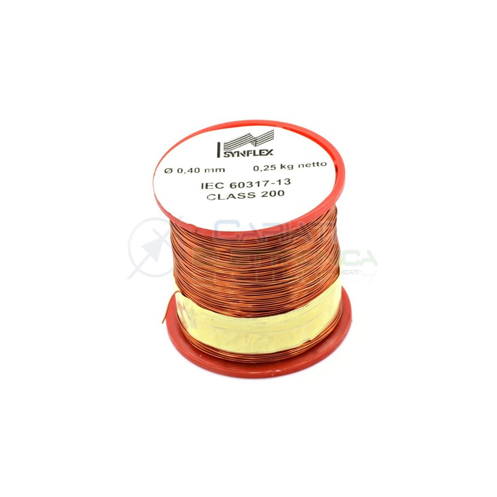 250g Cavo di rame da 0,40 mm doppiamente smaltato per avvolgimenti 0,25 kg Synflex