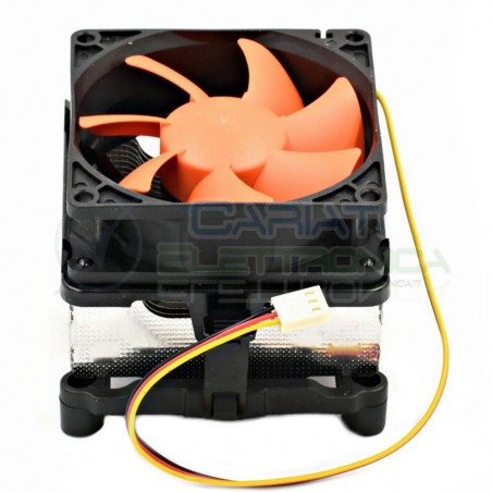 Ventola con Radiatore per dissipazione calore 12V Peltier Cpu DissipatoreSunon
