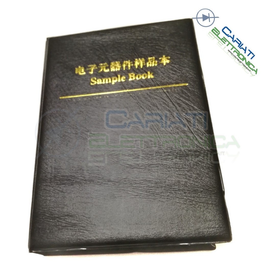 KIT Libro Condensatori SMD 0805 da 4600 pezzi 92 valori 92x50pz MuRata GRM21