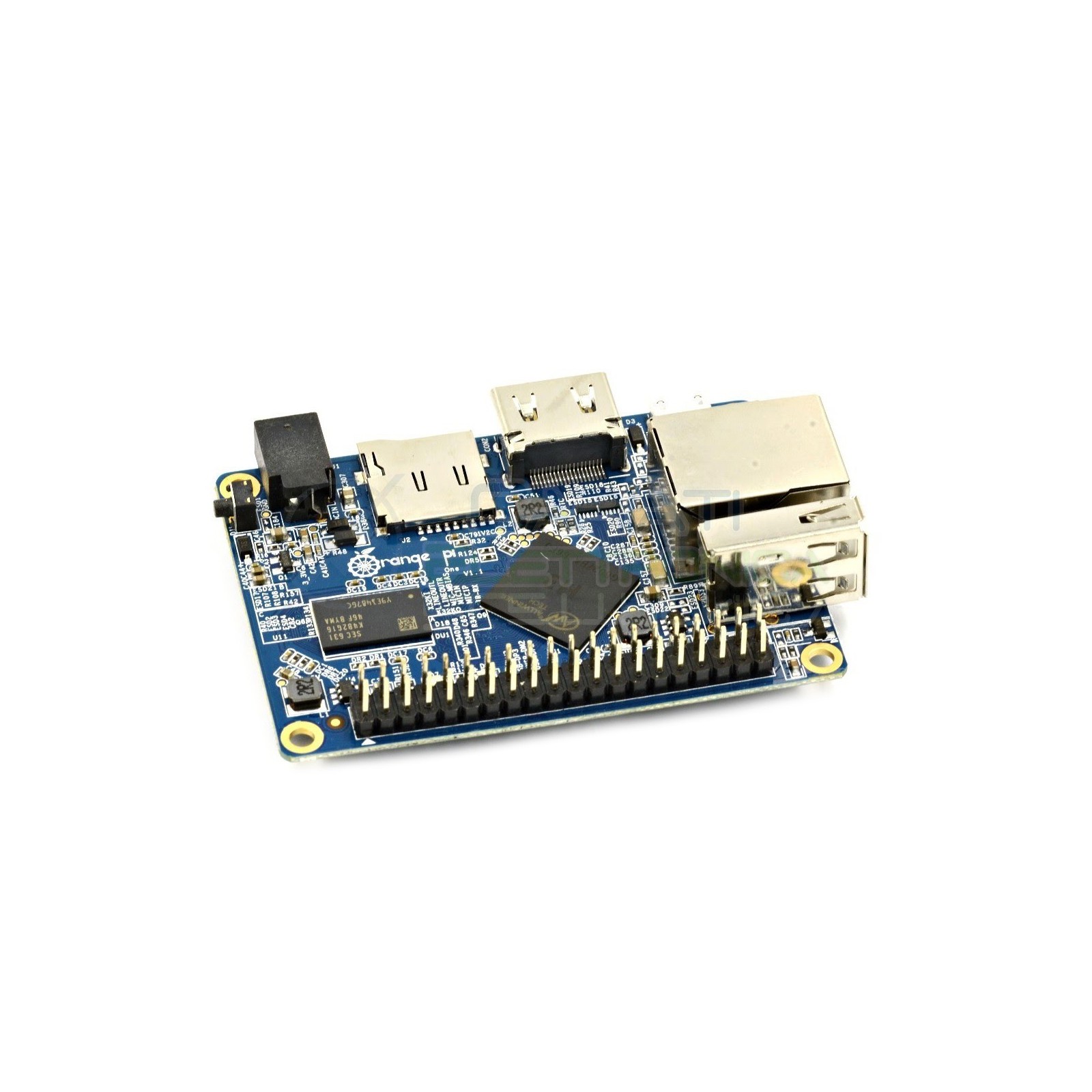 Scheda di programmazione / sviluppo Mini PC quad-core Orange Pi one H3 512MB