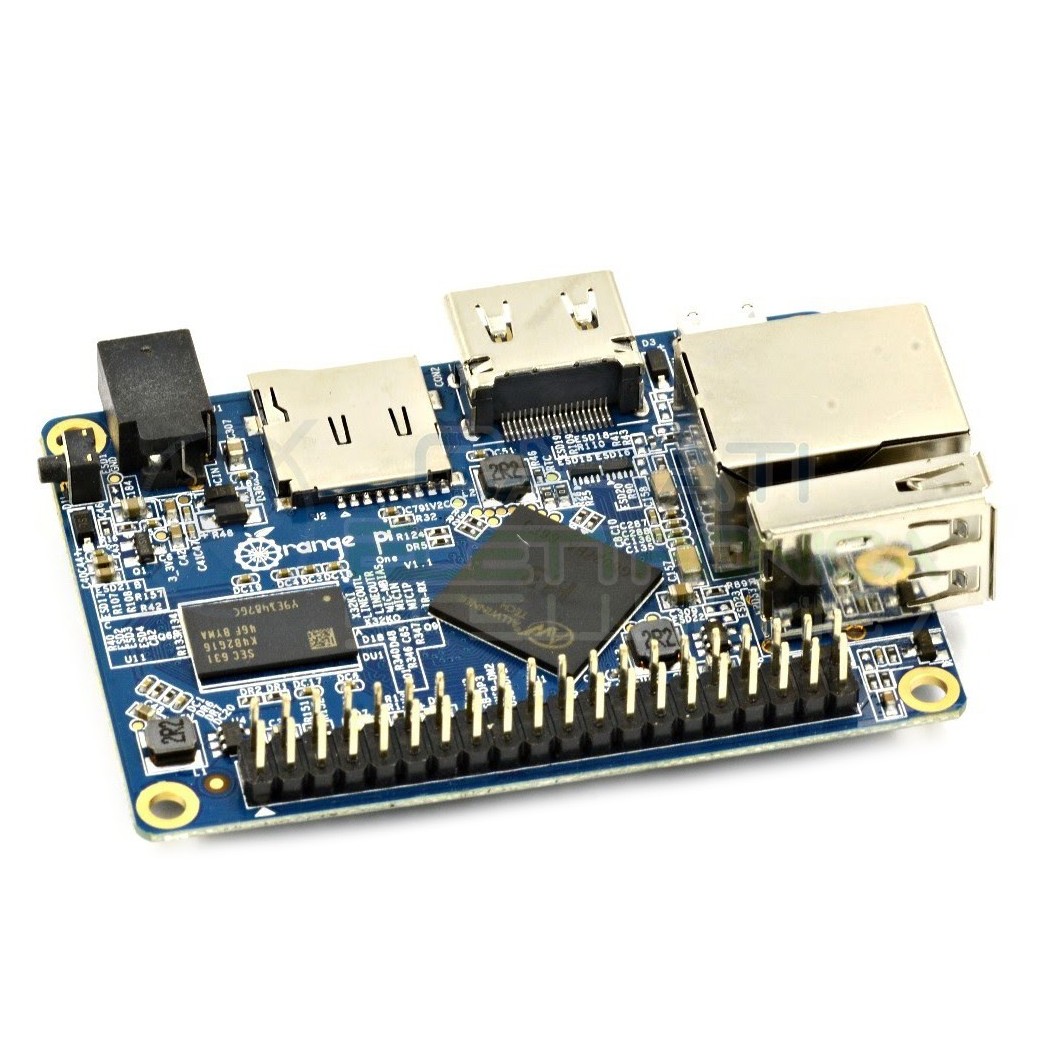 Scheda di programmazione / sviluppo Mini PC quad-core Orange Pi one H3 512MB
