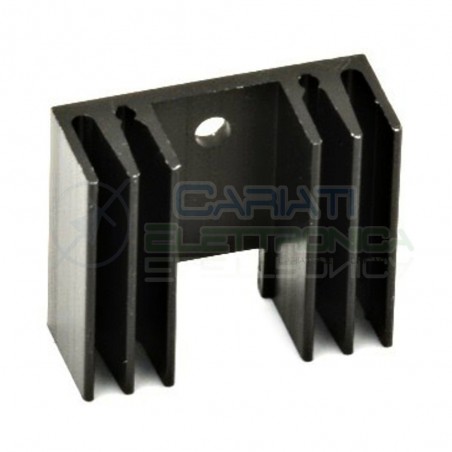 1 PEZZO Dissipatore Aletta Raffreddamento Alluminio TO220 29x24,5x11,5 mm