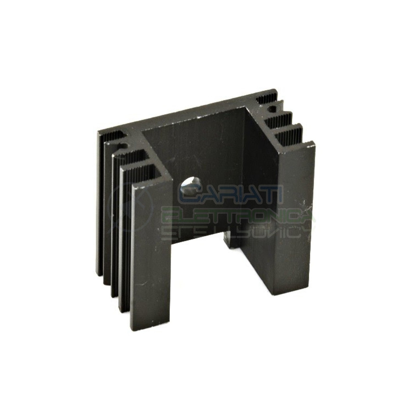 Dissipatore TO220 TOP3 38x35x20 mm Aletta Raffreddamento Alluminio Gorini