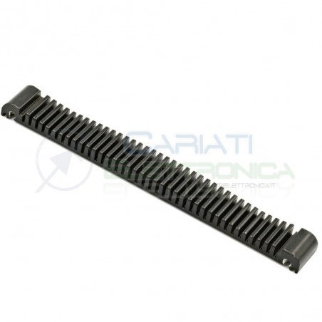 1 PEZZO Dissipatore Aletta Raffreddamento Alluminio 132x15x7mm Generico