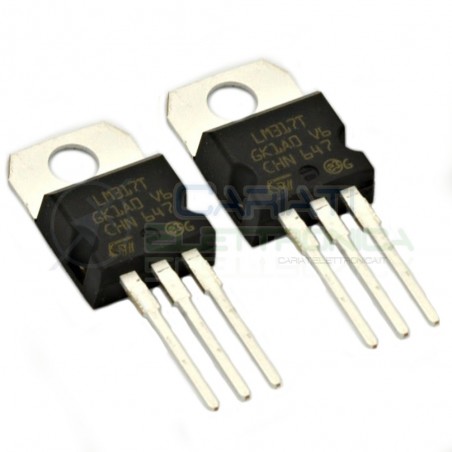 10 PEZZI INTEGRATO LM317T LM 317 LM317