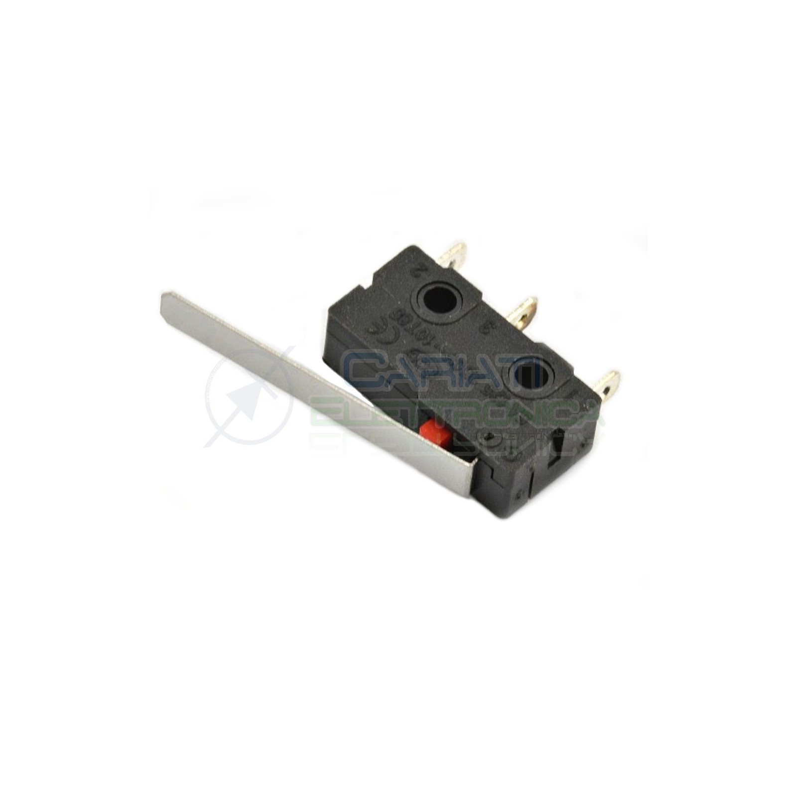 2 Pezzi Microswitch a leva levetta Finecorsa Punsante interruttore a scatto Generico