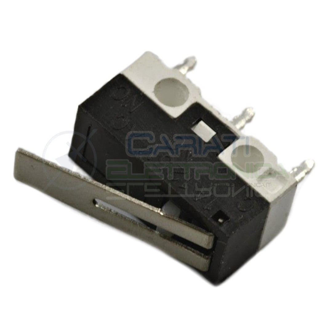 10 Pezzi MicroSwitch a leva Pulsante Fine Corsa Micro Switch PCB
