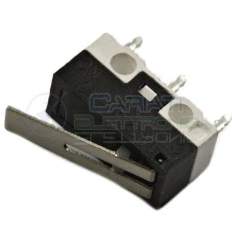 10 Pezzi MicroSwitch a leva Pulsante Fine Corsa Micro Switch PCB