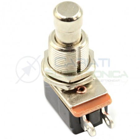 Pulsante SPST MOMENTANEO OFF-(ON) Effects PEDAL SWITCH FOOT Pedale Chitarra