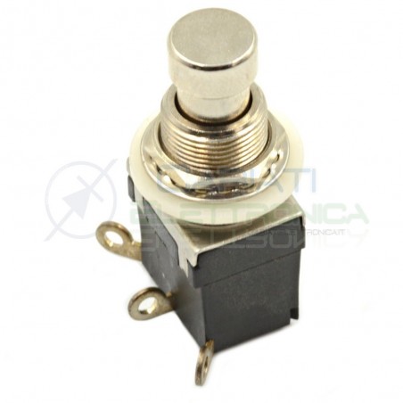 Deviatore 3 pin SPDT ON/ON Guitar Effect Pedal Foot Switch Pedale ChitarraGenerico