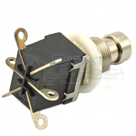 Deviatore 6 pin DPDT ON/ON Guitar Effect Pedal Foot Switch Pedale ChitarraGenerico