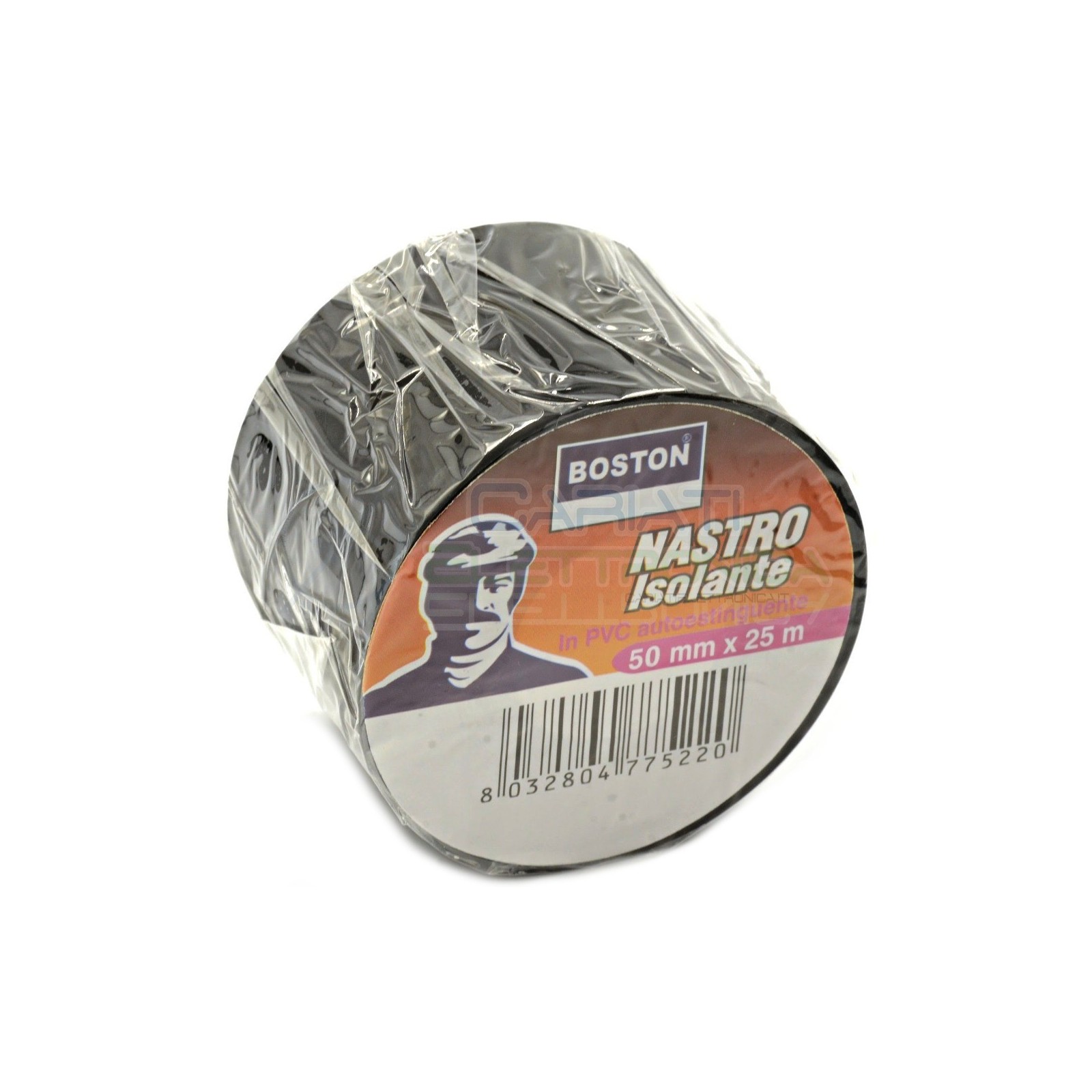 Insulate Tape 50mm x 25m professional Boston Black 50x25Boston