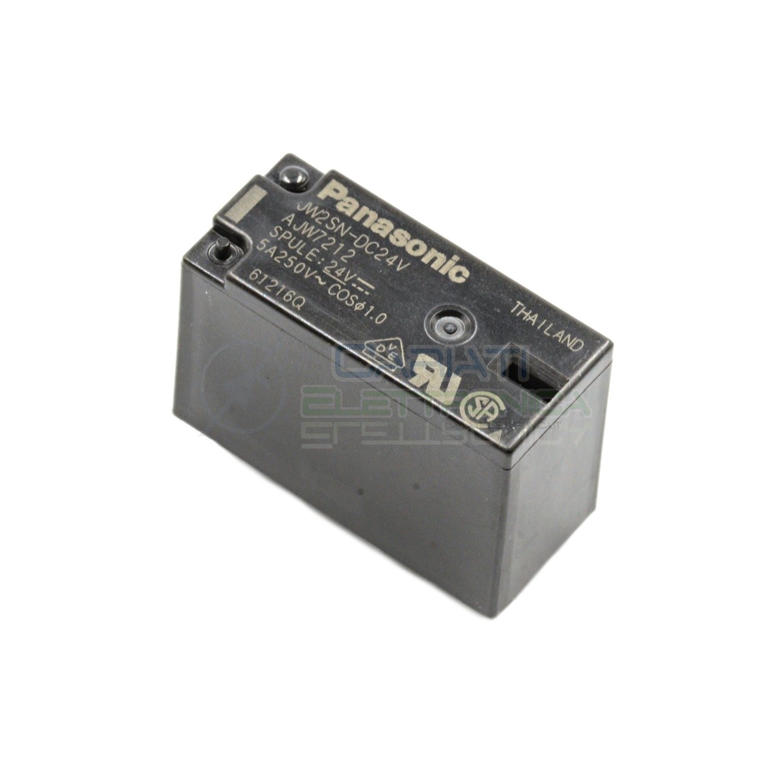 Relay Relè JW2SN-DC24V Bobina 24V DC DPDT Panasonic 5A 250VAC 5A 30VDC Panasonic