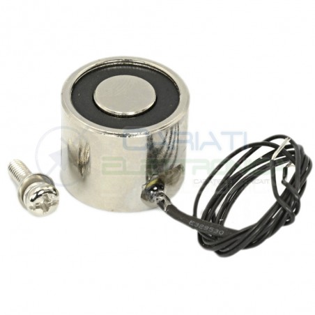 Magnete Elettromagnete Calamita elettrica 24V 4W 5kg P25/20Generico