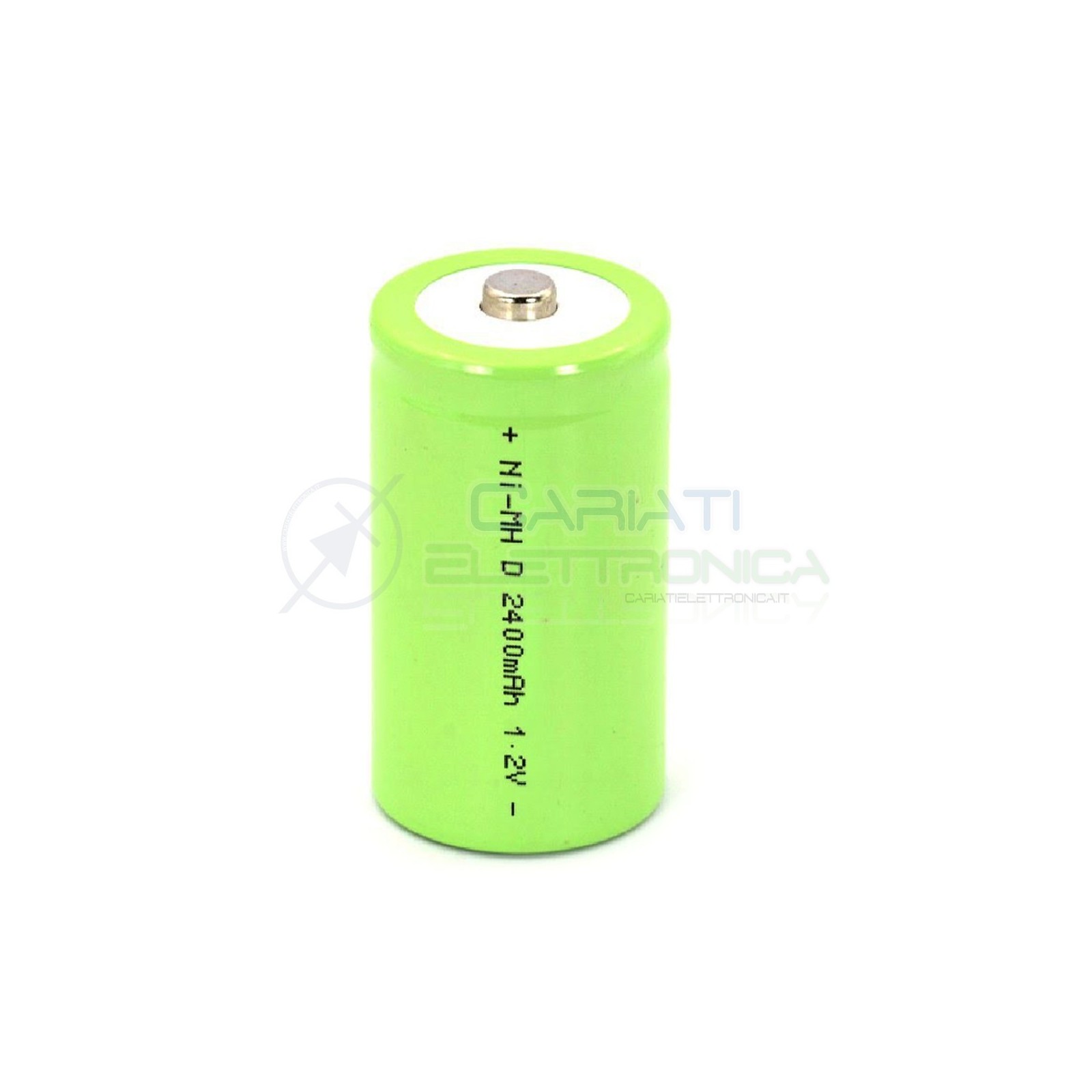 BATTERIA RICARICABILE D TORCIONE NI-MH D 1,2V 2400mAh 34x62mm PROFESSIONALEMKC