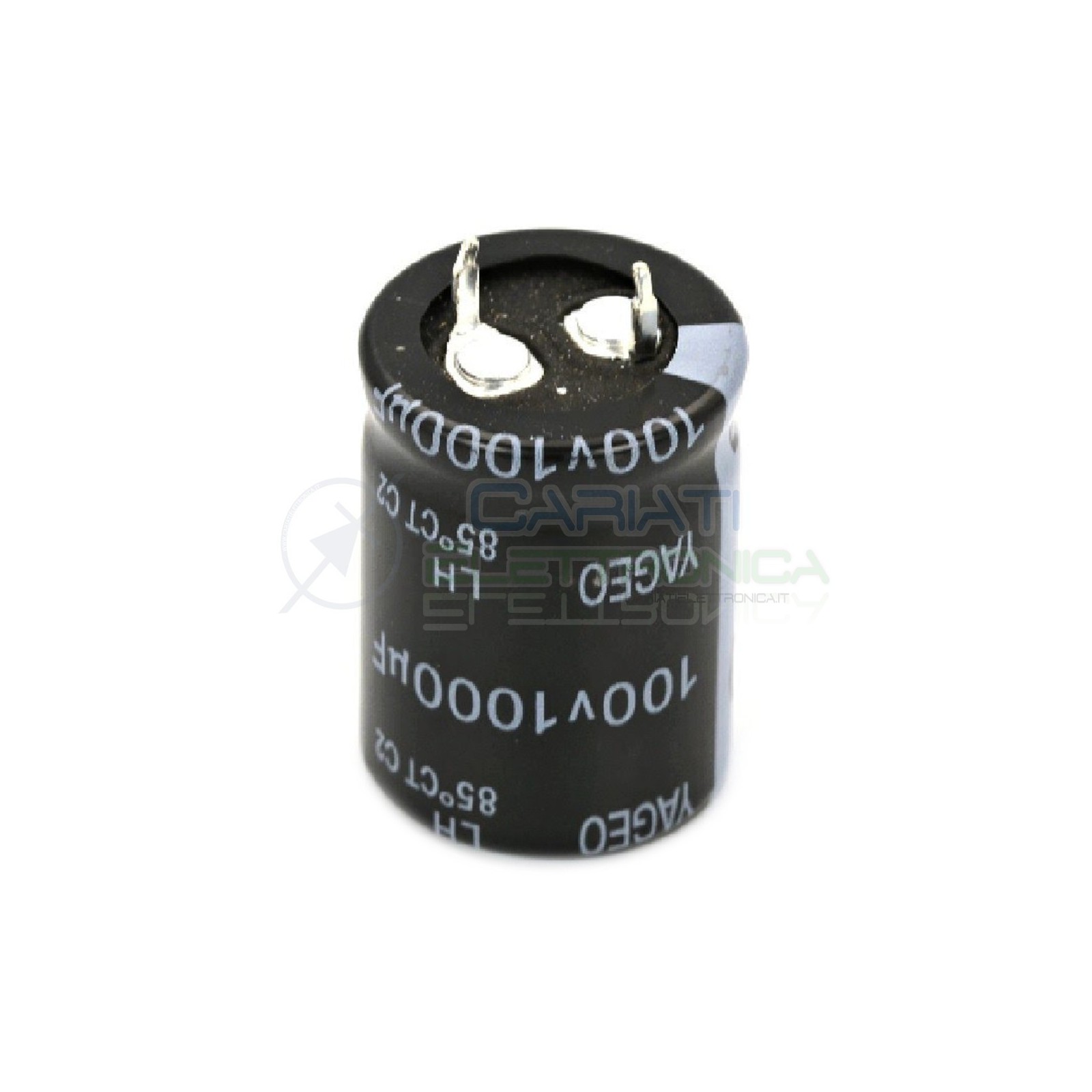 Condensatore elettrolitico SNAP IN 1000 uF 100V 85° 22x30mm Passo 10mm Samwha