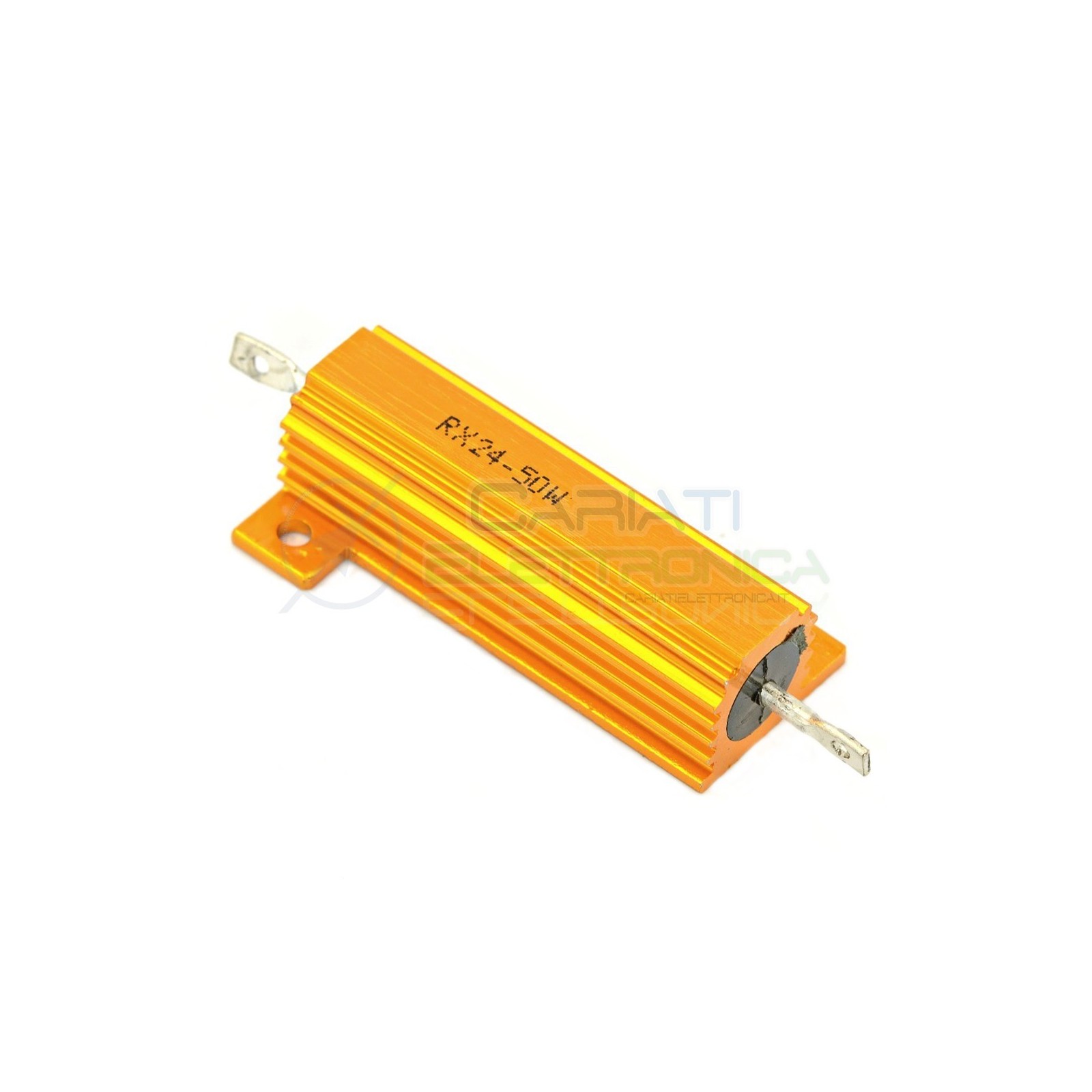 RESISTENZA CORAZZATA 50 WATT 15 OHM CORPO IN ALLUMINIO 50 W 50WATT
