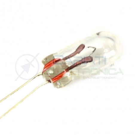MICRO LAMPADINA LAMPADA A INCANDESCENZA 3V 5V 50mA MODELLISMO HOBBISTICA