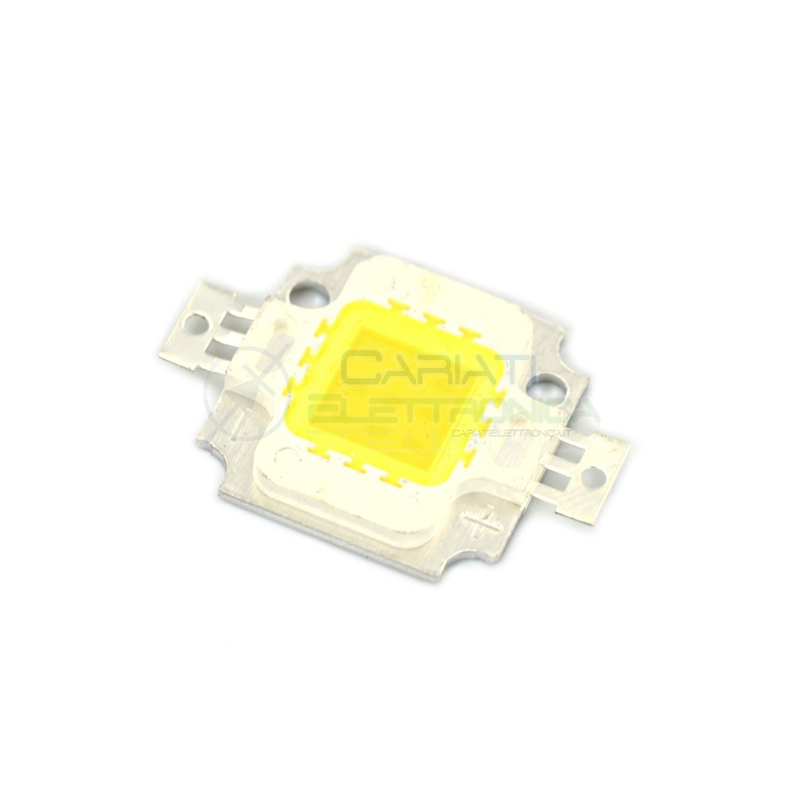 Chip power LED 10W 12V Bianco freddo 6000K alta Luminosità ricambio faro