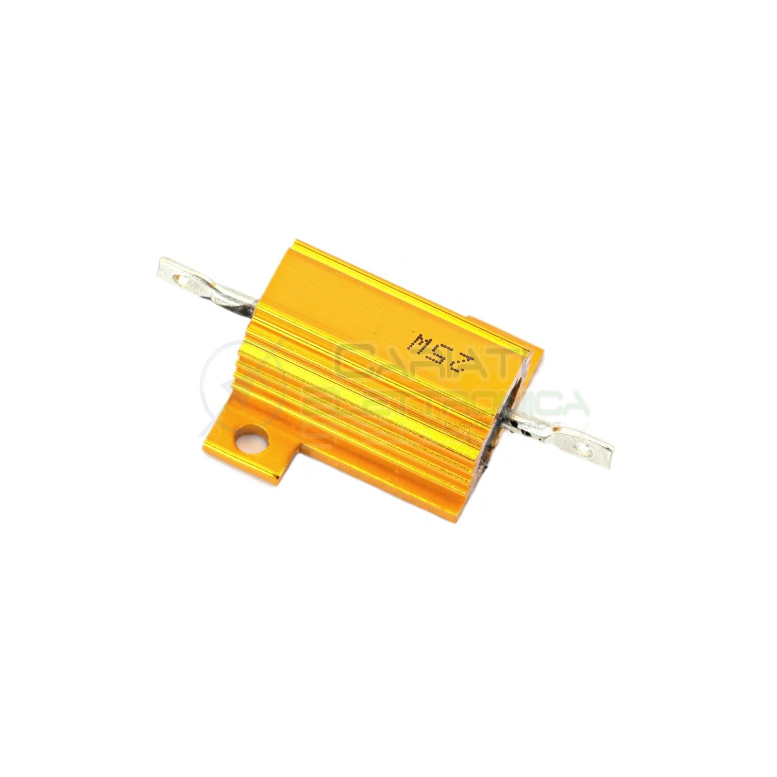 RESISTENZA CORAZZATA 25 WATT 6,8 KOHM CORPO IN ALLUMINIO 25 W 25WATT