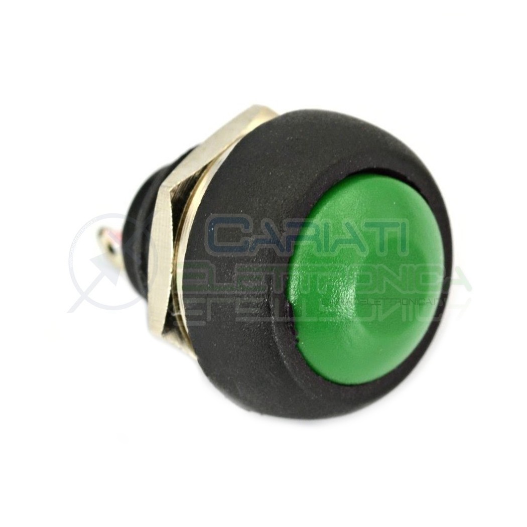 PULSANTE VERDE DA PANNELLO NORMALMENTE APERTO