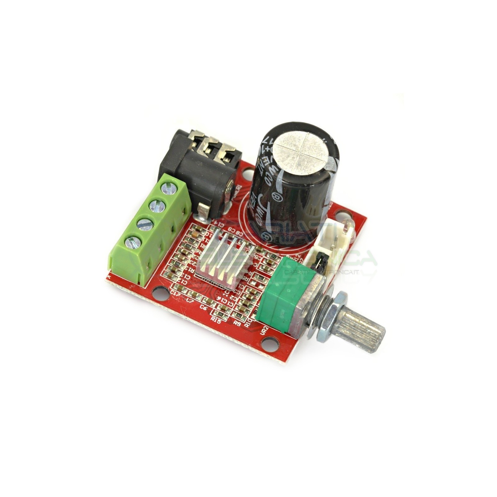 Amplificatore Audio 12V PAM8610 2x10W Classe D Hi-Fi Audio Stereo Amplifier