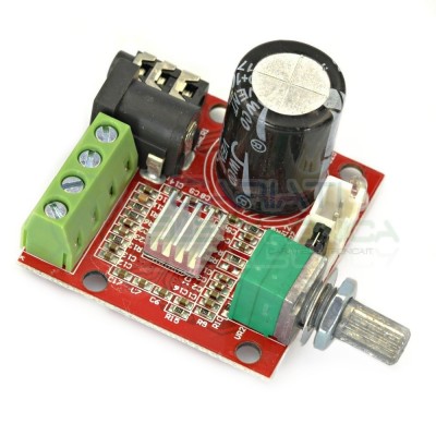 Amplificatore Audio 12V PAM8610 2x10W Classe D Hi-Fi Audio Stereo Amplifier