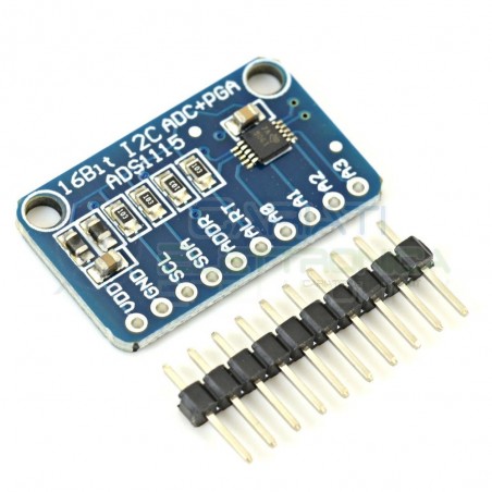 ADS1115 AD-Convertitore ADC 4 canali Channel 16 bit i2c Arduino Raspberry Generico