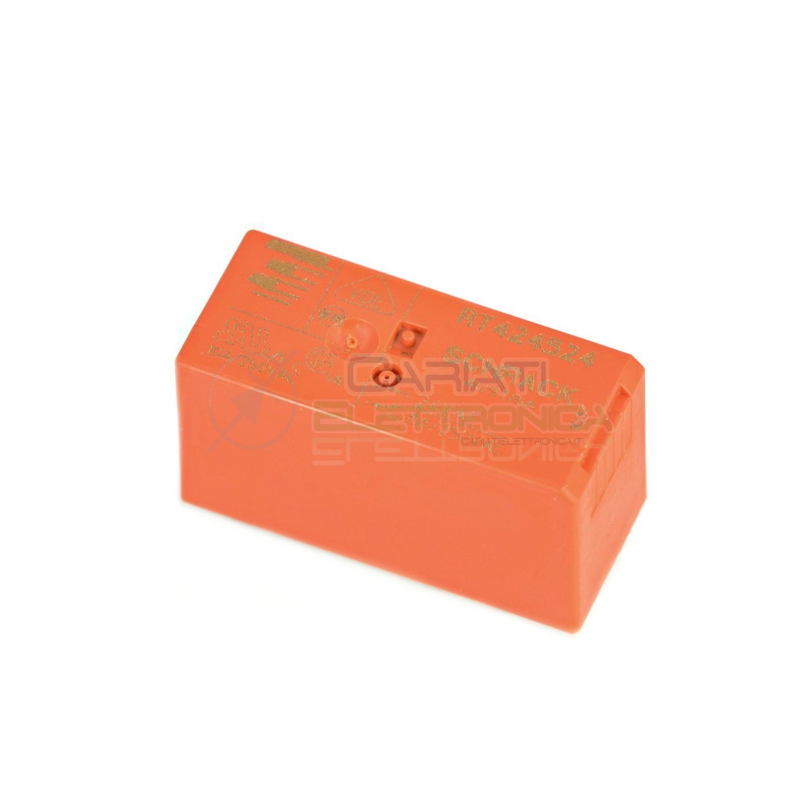 RT424524 Relè 24Vac Schrack Dpdt 250V 8A 8pin Doppio scambio Schrack