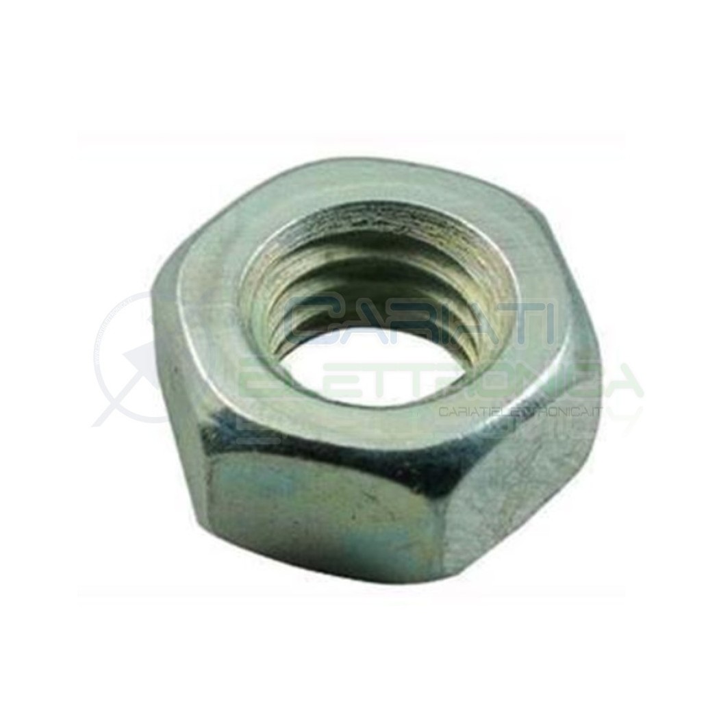 10 PEZZI Dado M3 ZINCATO in Metallo 6S UNI 5588 PG Distanziali Dadi Ambrovit