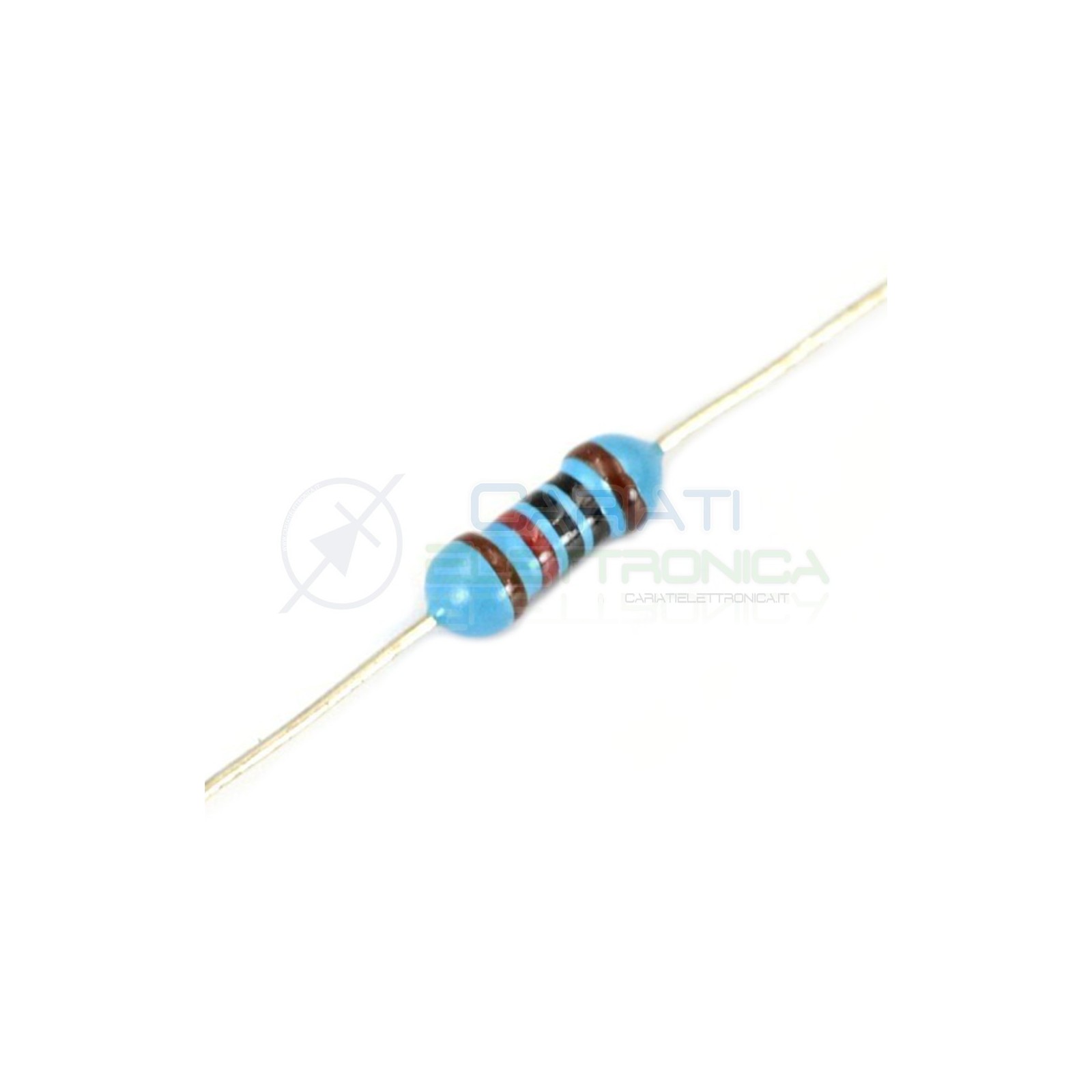 1000 PEZZI DI RESISTENZE STRATO METALLICO 1,5 ohm 1/4W 0,25 WATT 1% RESISTENZA 1,5Ohm