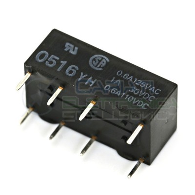 Relè OMRON Doppio contatto G6A-234P-ST-US G6A-234P 12V DPDT 1A 30VDC 0.6A 125VACOmron