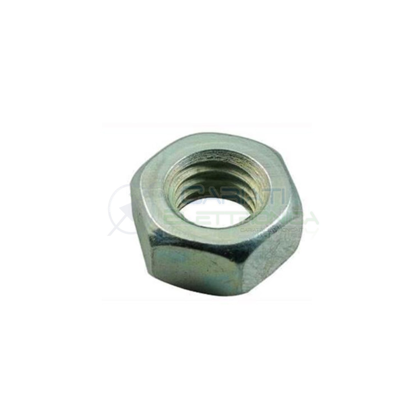 100 PEZZI Dado M3 ZINCATO in Metallo 6S UNI 5588 PG Distanziali Dadi Generico