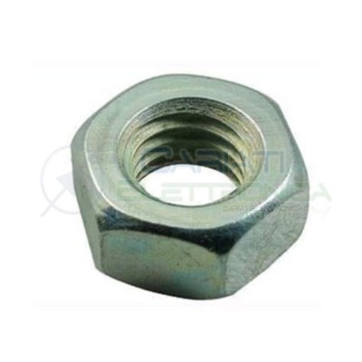 100 PEZZI Dado M3 ZINCATO in Metallo 6S UNI 5588 PG Distanziali Dadi Generico