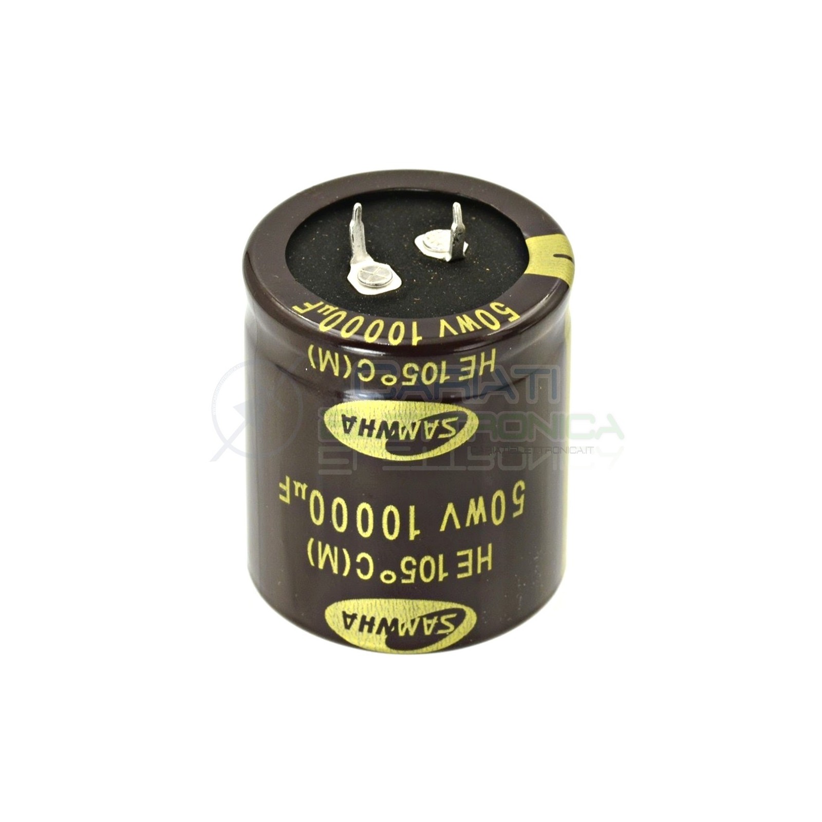 Condensatore Elelettrolitico SNAP-IN 10000uF 50V 35x40 105° PASSO 10mm SAMWHA Samwha
