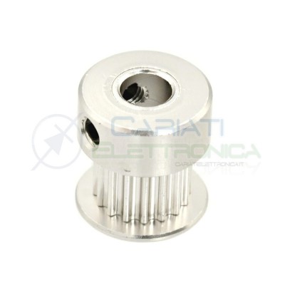 2 Pezzi Puleggia 16 denti 5mm GT2 tendicinghia ruota dentata Stampante 3D Generico
