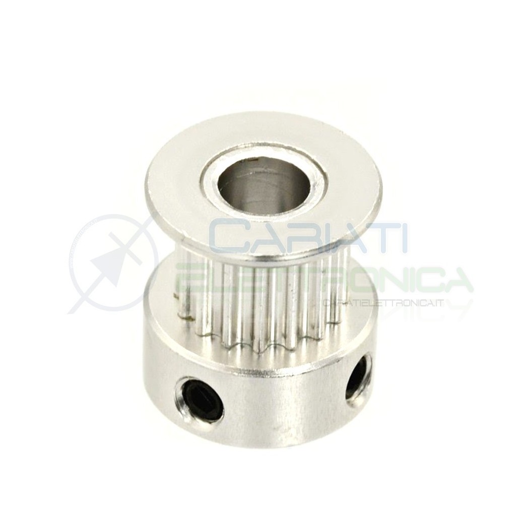 2 Pezzi Puleggia 16 denti 5mm GT2 tendicinghia ruota dentata Stampante 3D Generico