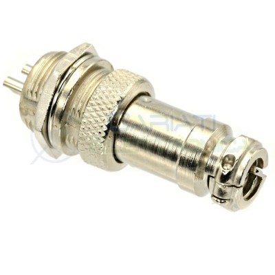 Kit Spina Presa Microfonica 2 Poli Connettore Maschio Femmina Generico