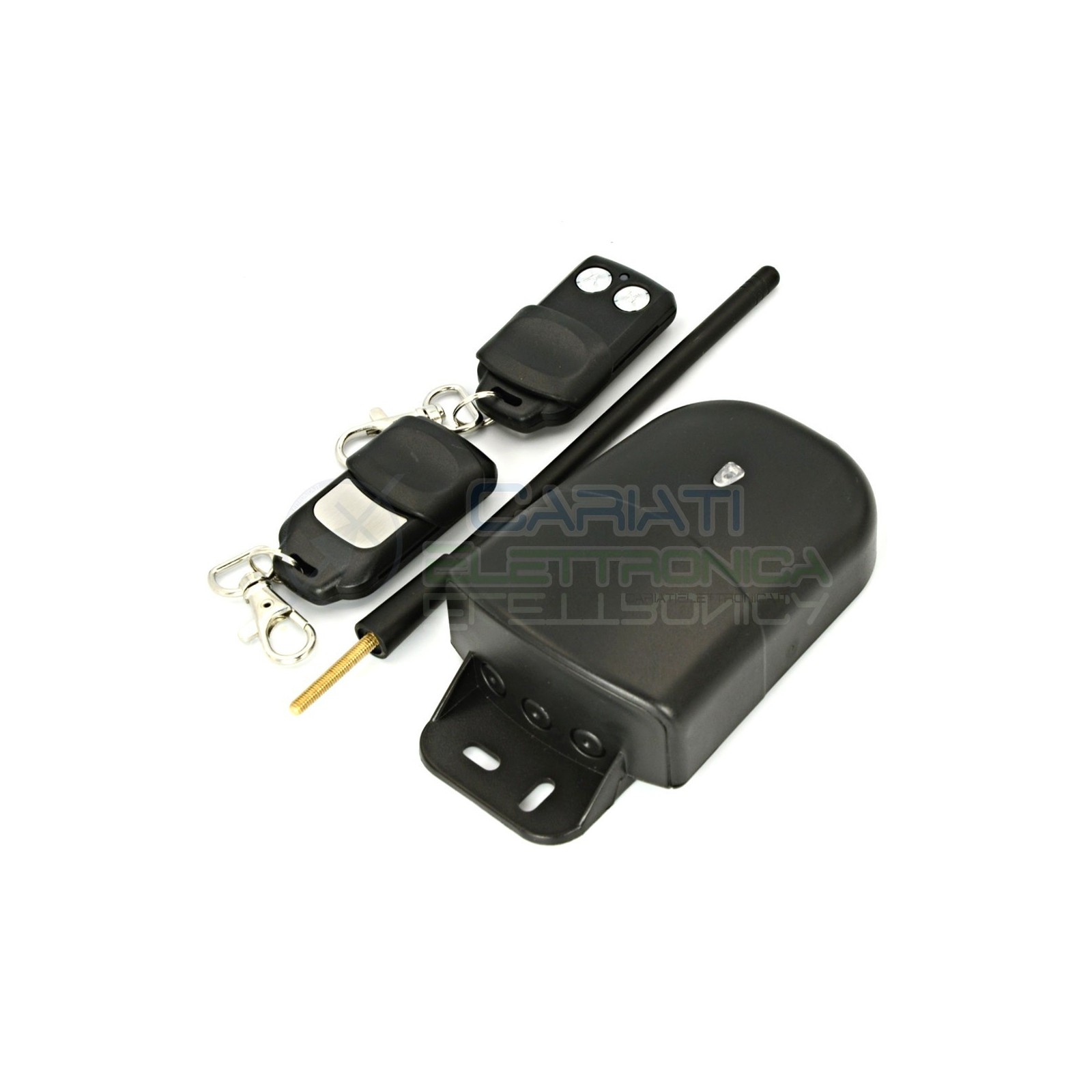 Scheda Ricevente Ricevitore 12V 24V 433 Mhz a 2 Relè Canali con 2 Telecomandi
