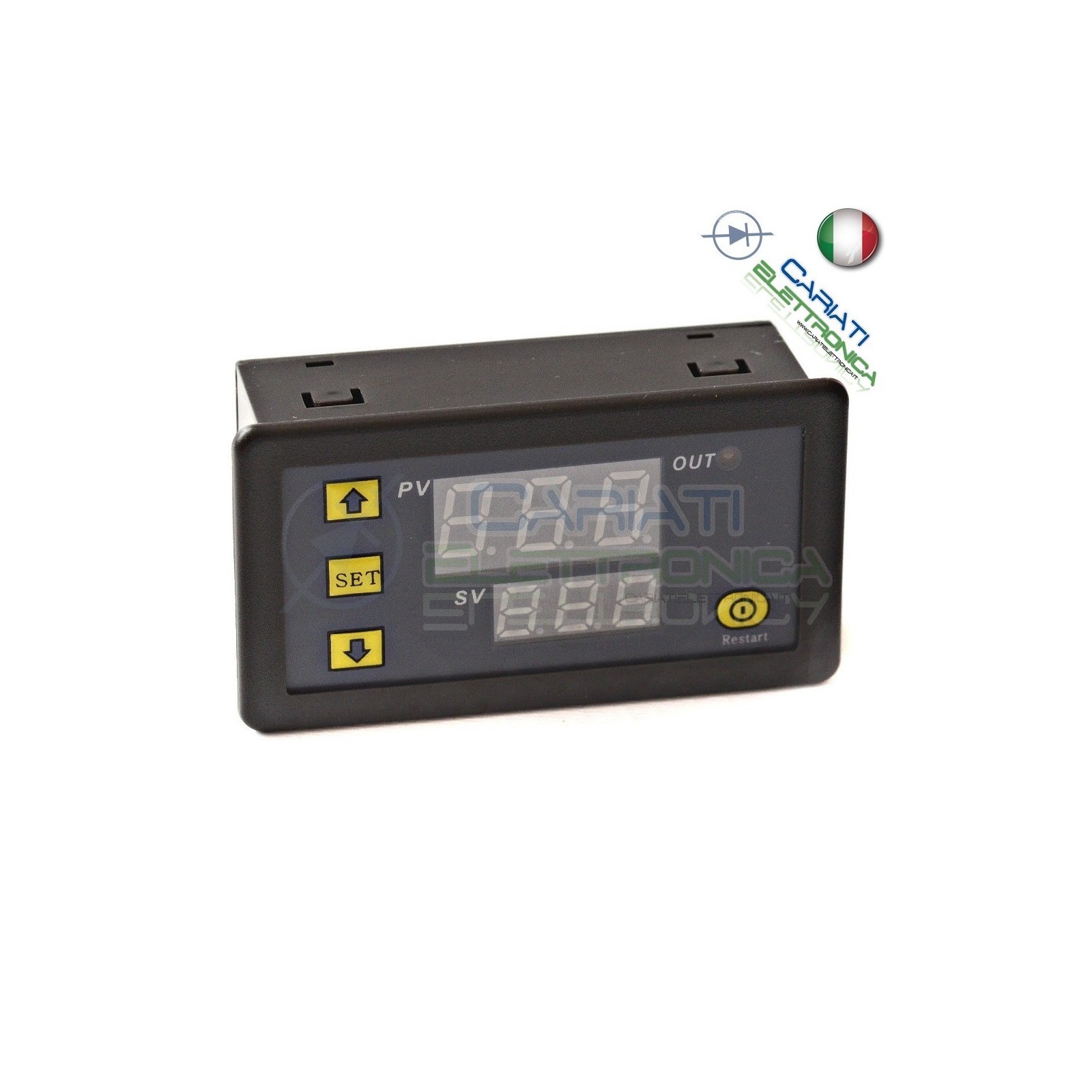 Display Da Pannello Modulo Temporizzatore Timer 5V 6 Funzioni Rele' RelayGenerico
