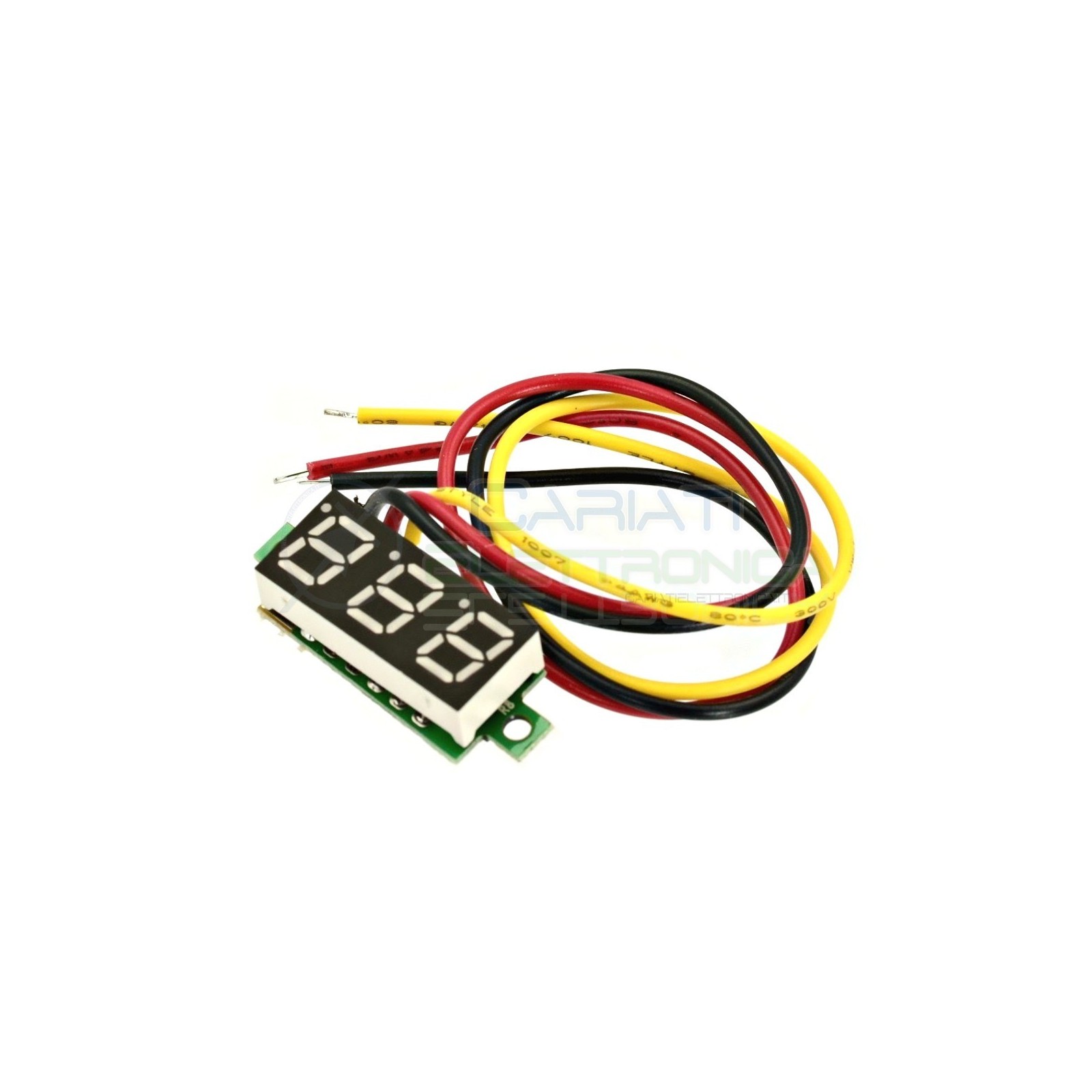 Display Lcd BLU Voltometro DC 0-100V Tensione TesterGenerico