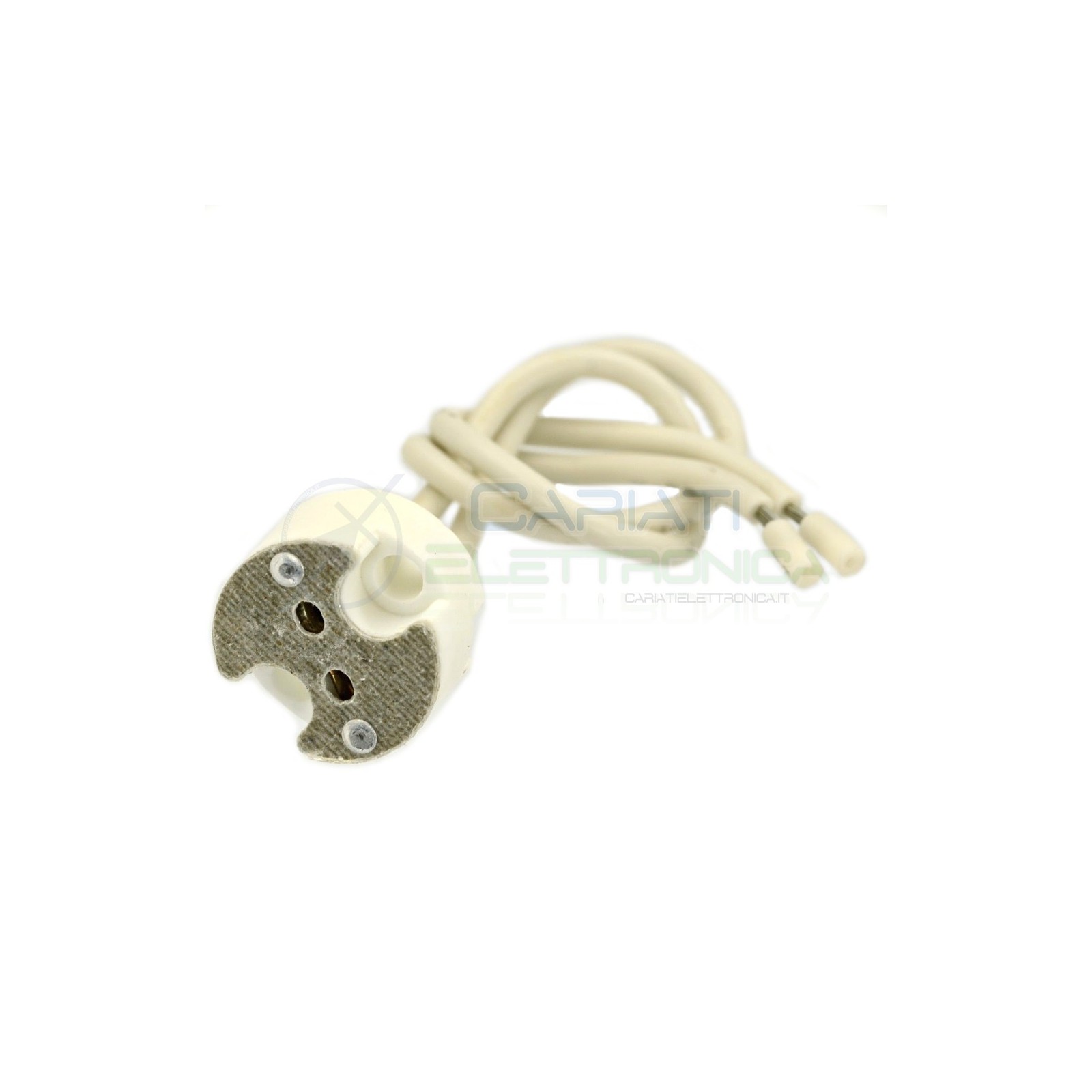 PORTALAMPADA ATTACCO LAMPADA SUPPORTO MR16 IN CERAMICAGenerico
