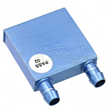 Waterblock per cella di peltier dissipatore liquido acqua 41x42mm Generico