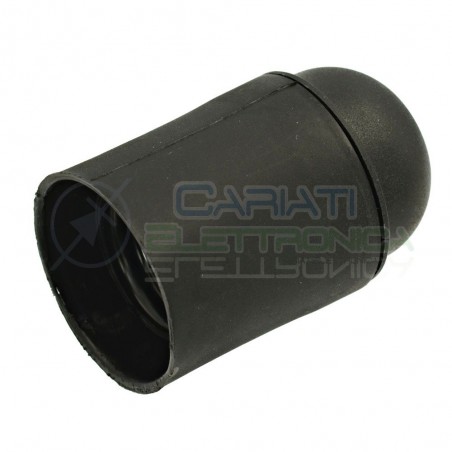 Holderlamp E27 black 250V 4ALampo