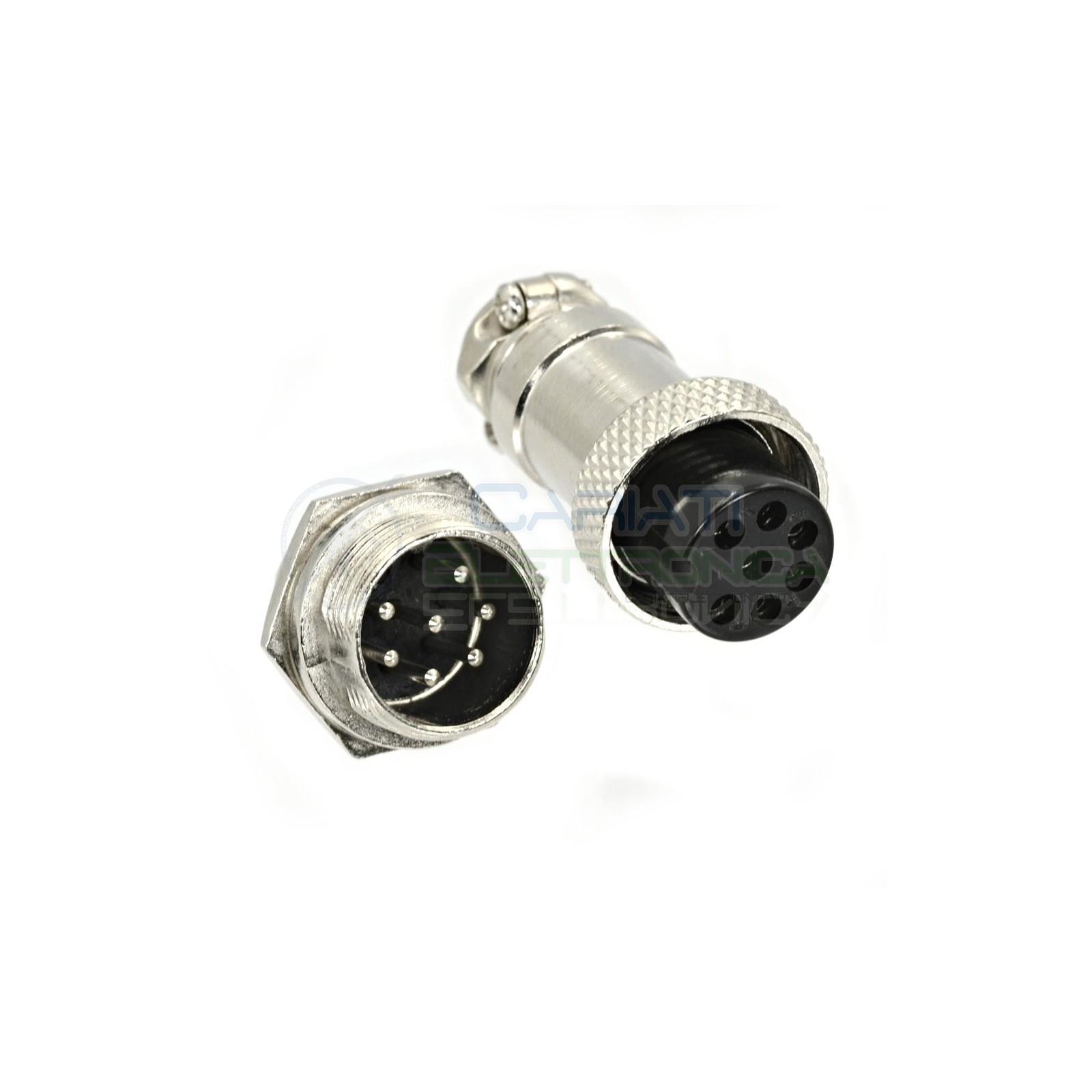 Kit spina presa microfonica 7 Poli connettore maschio femmina