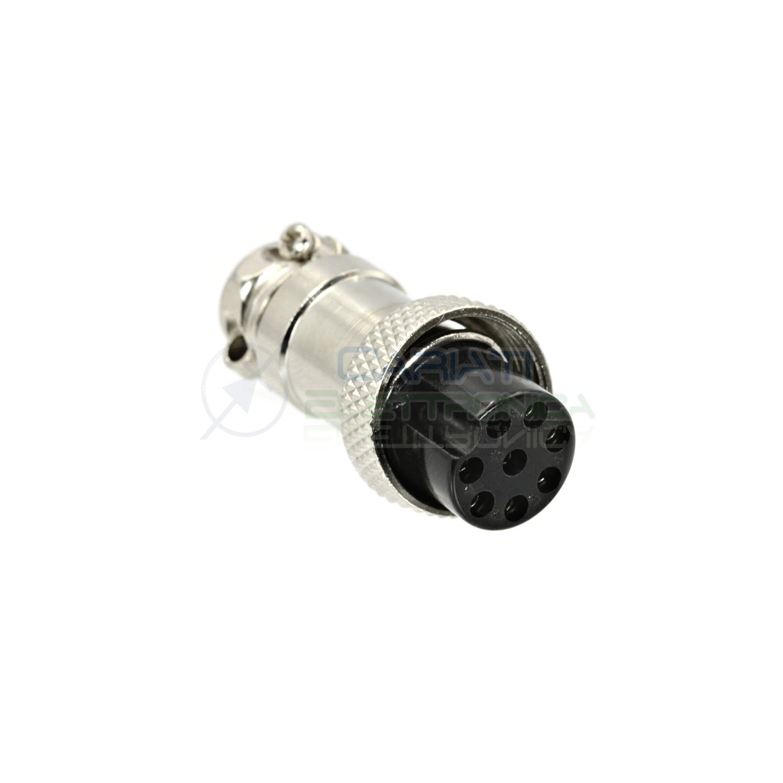 Plug microphone 8 pole pins male adapter connector socket straightGenerico