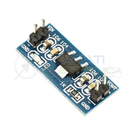 Regolatore di Tensione step-down AMS1117 5V Arduino Raspberry PIC Generico